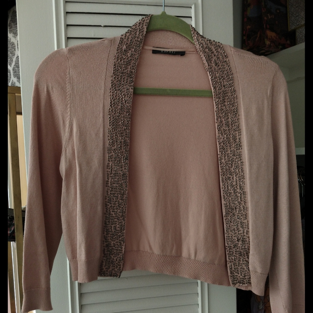 Esprit embellished cardigan, xs